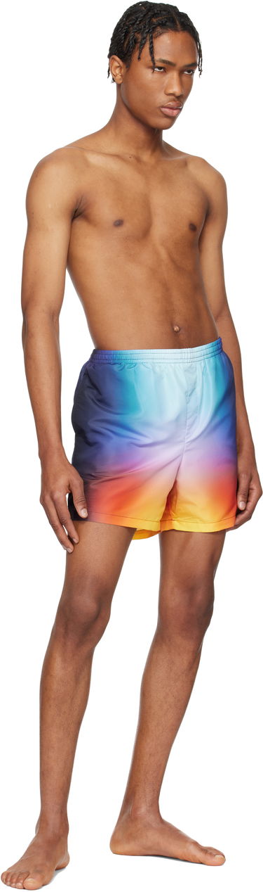 Badetøj Casablanca Casablanca Tie Dye Swim Shorts Flerfarvet | MS25-TR-032-01, 4