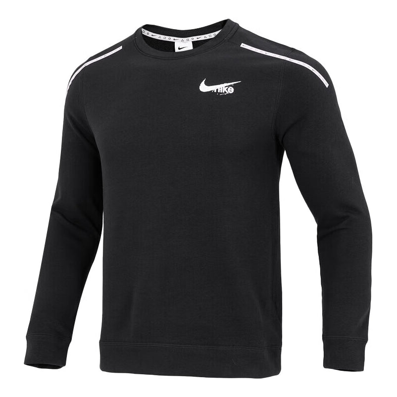 Sweater Nike Nike Dri-FIT Graphic Crewneck Sweatshirt Sort | DQ4793-010