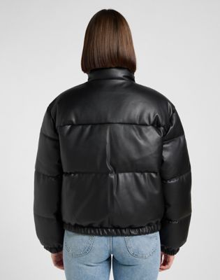 Puffer jakke Lee Relaxed Rider Puffer Jacket Sort | 112371066, 0