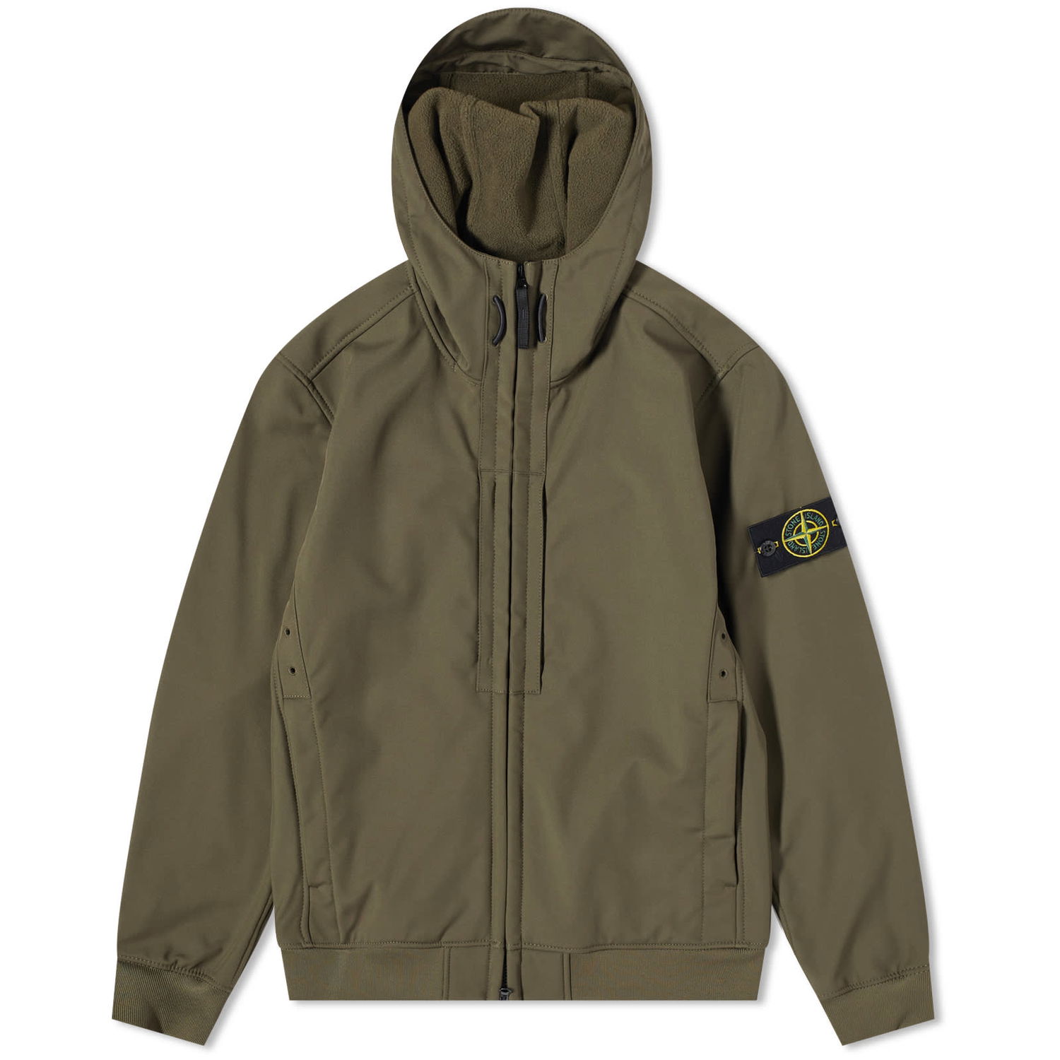 Jakke Stone Island Soft Shell-R Hooded Brun | 7915Q01-V0058, 0