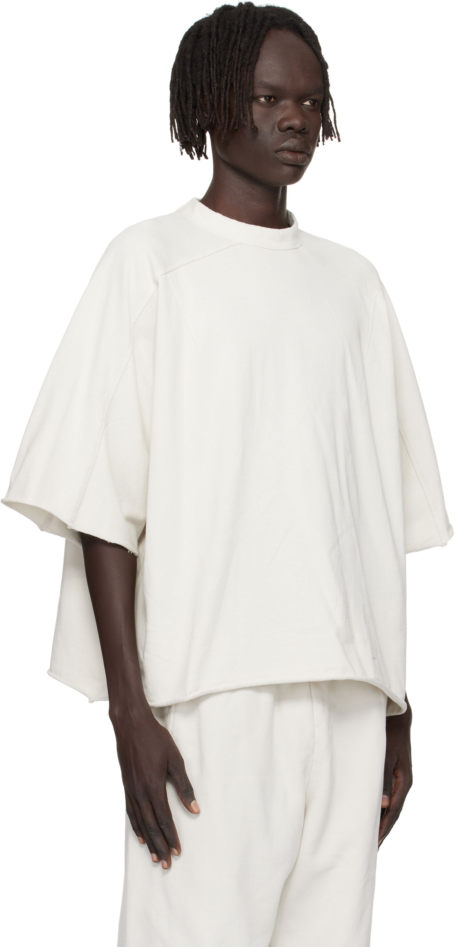 T-shirt Entire Studios Heavy Dart T-shirt Hvid | ES2487RI, 1