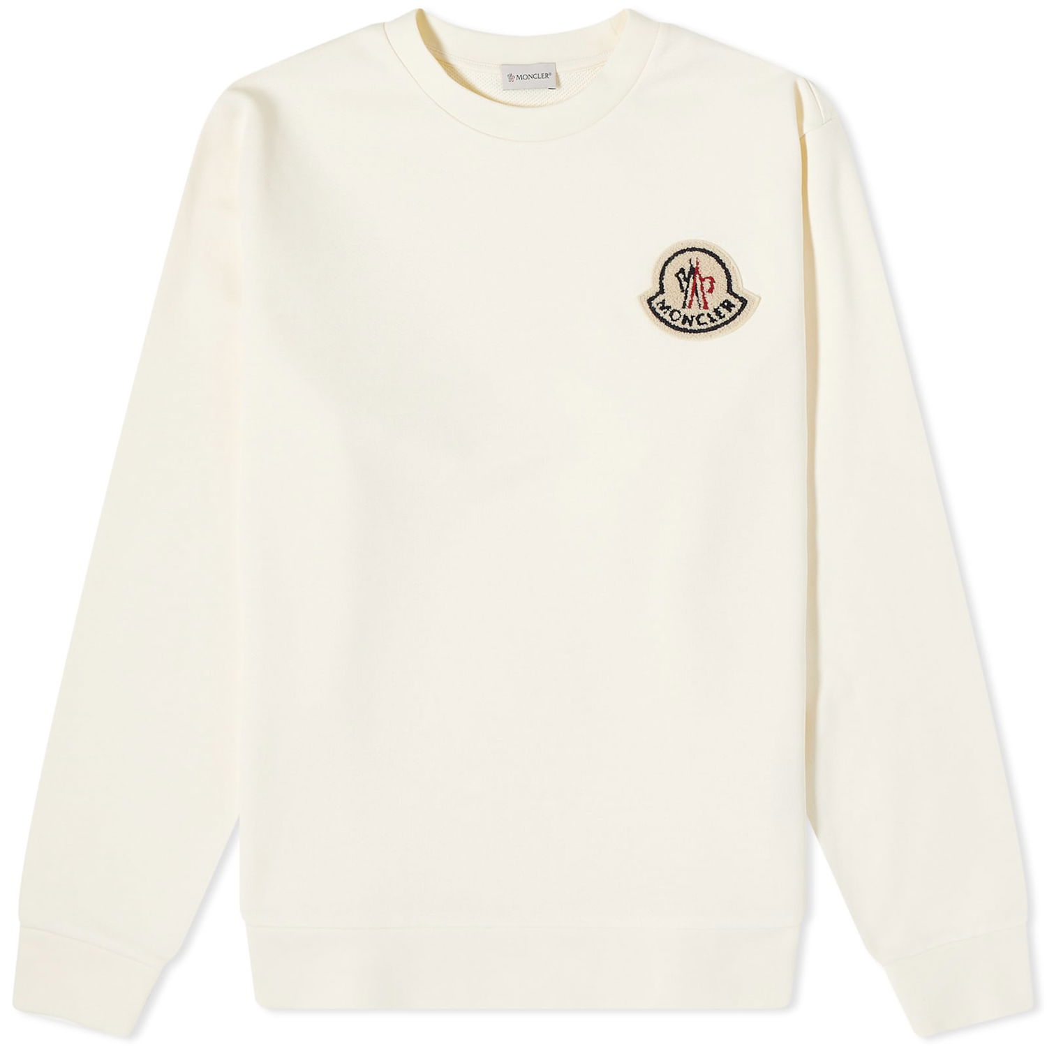 Sweatshirt Moncler Logo Crew Sweat Beige Beige | 8G000-27-899TR-034, 0