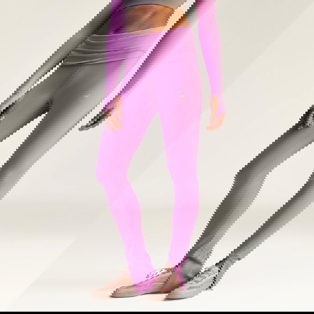 Leggings adidas Performance adidas by Stella McCartney TrueStrength Splitcuff Tights Lilla | JJ1629, 0