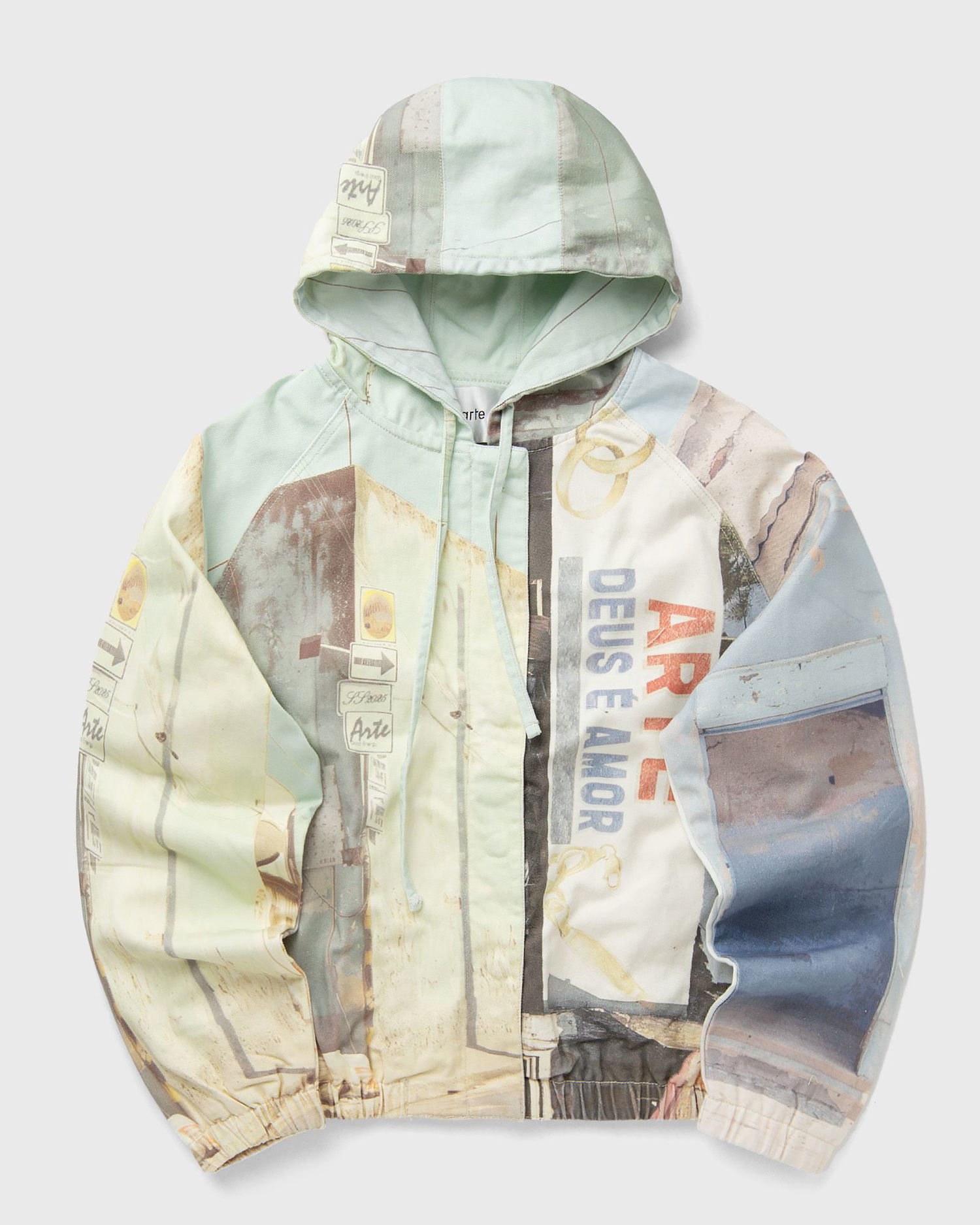 Jakke Arte Antwerp Photos Print Hooded Jacket Flerfarvet | SS25-067J-PHOTOS-PRINT, 1