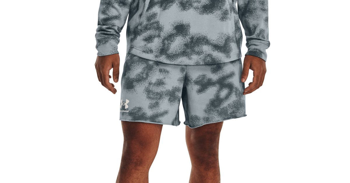 Shorts Under Armour Rival Terry 6in Shorts Grå | 1377578-465, 1