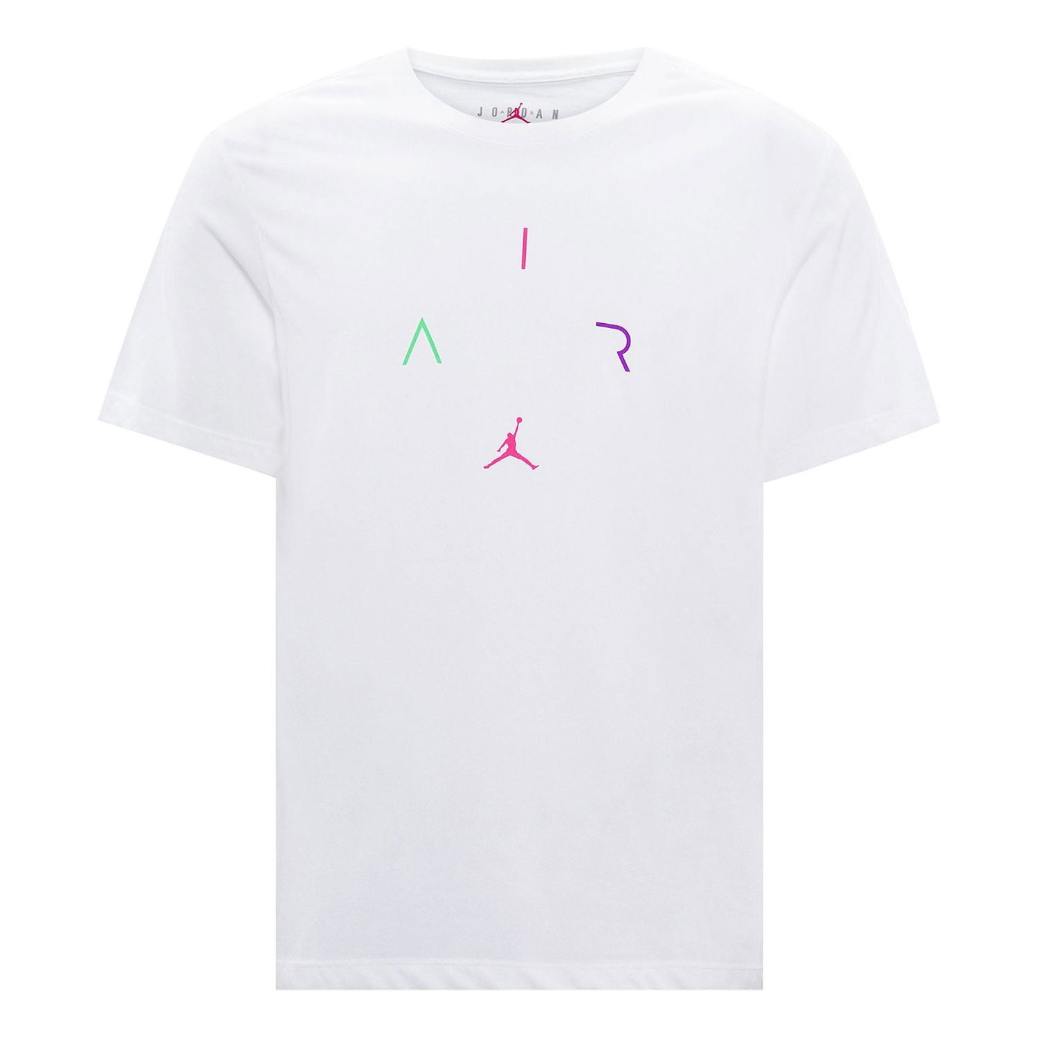 T-shirt Jordan Jordan Dri-FIT AIR Round Neck T-Shirt Hvid | CN3576-100, 0
