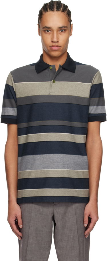 Polo skjorte Paul Smith Paul Smith Cotton Stripe Polo Flerfarvet | M1R-698P-P02605-34, 0