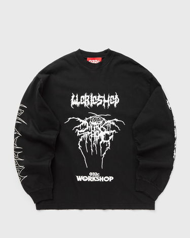 T-shirt 032C Armour Graphic Longsleeve T-Shirt Sort | S25-URC-0251-050-W, 1