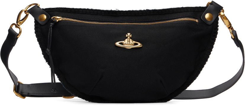Taljetaske Vivienne Westwood Vivienne Westwood City Canvas Pouch Sort | 43070034U-W00IW-ET