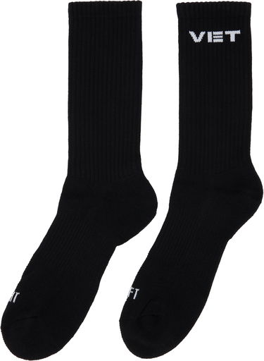 Sokker VETEMENTS VETEMENTS Vet Socks Sort | UH76SO250B, 2