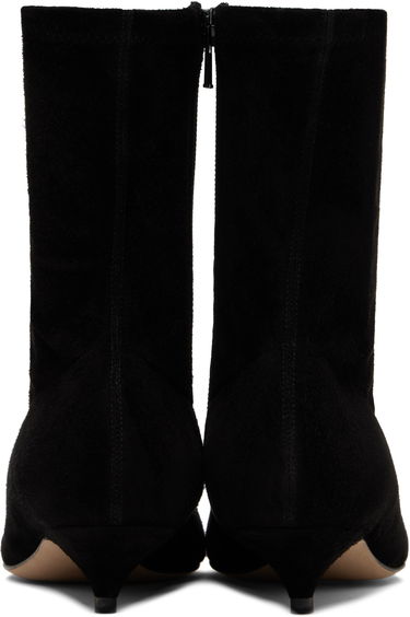 Sneakers og sko The Row Black Liisa Boots Sort | F1545-S11, 4