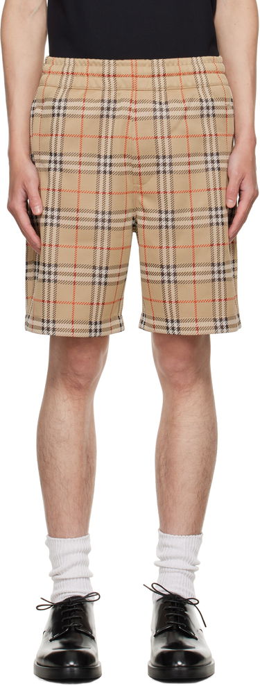 Shorts Burberry Burberry Check Shorts Beige | 8113850, 0