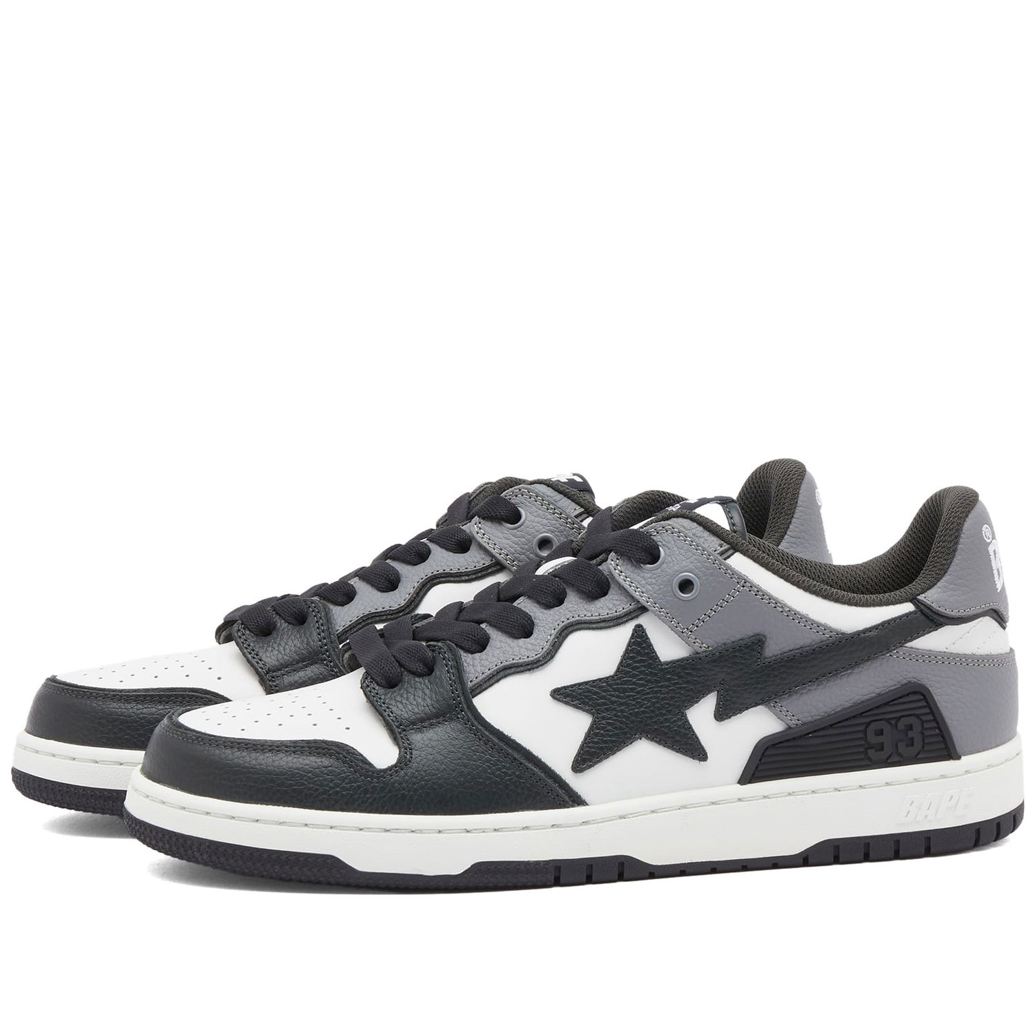 Sneakers og sko BAPE A Bathing Ape Bape Sk8 Sta #5 Sort | 001FWJ801059I-BLK, 0