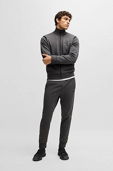 Joggingbukser BOSS BOSS Tracksuit Bottoms with Logo Grå | 50530030, 1