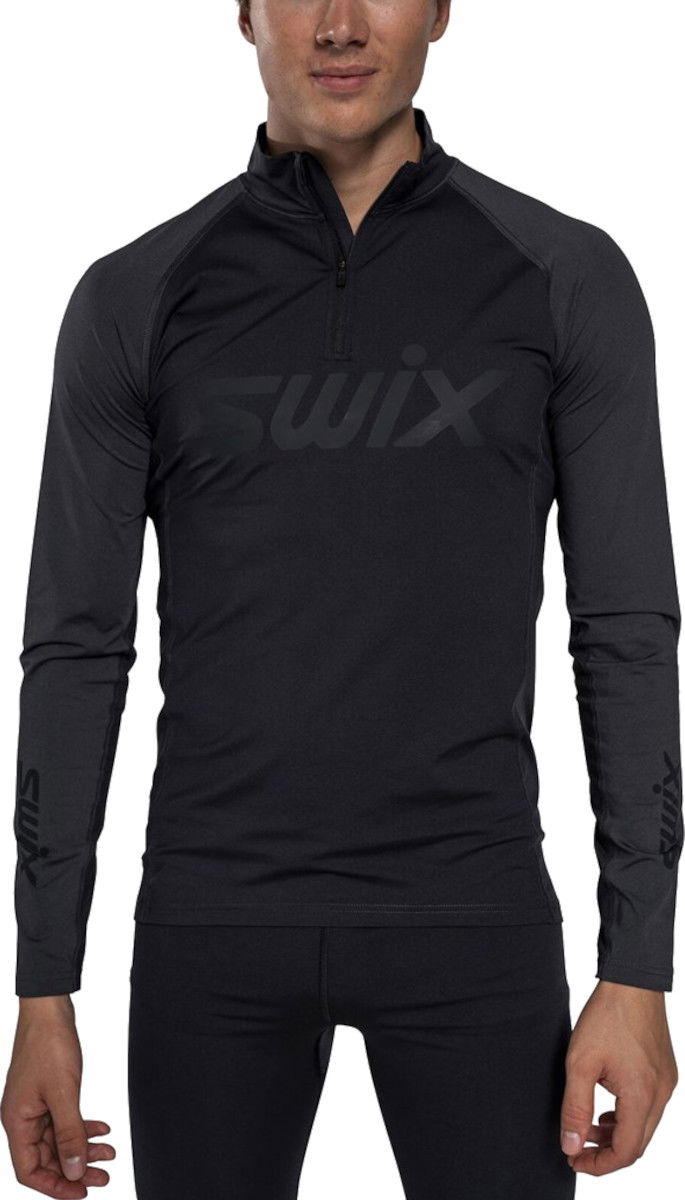 Sweatshirt SWIX SWIX RaceX Dry Half Zip Top Sort | 10099-23-10150, 0
