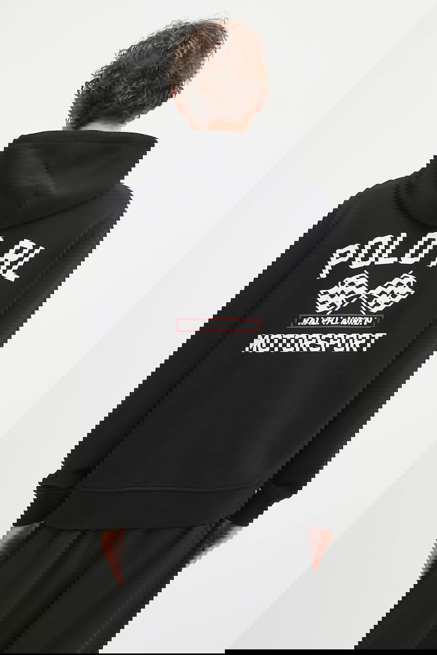 Sweatshirt Polo by Ralph Lauren Polo Ralph Lauren Motorsport Hoodie Sort | 710972613, 0