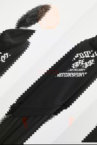 Sweatshirt Polo by Ralph Lauren Polo Ralph Lauren Motorsport Hoodie Sort | 710972613, 0