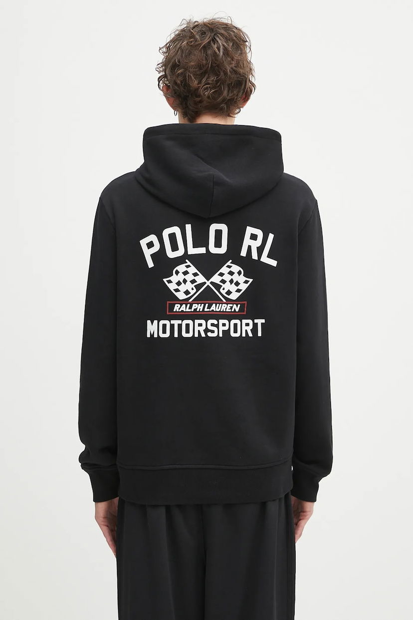 Sweatshirt Polo by Ralph Lauren Polo Ralph Lauren Motorsport Hoodie Sort | 710972613