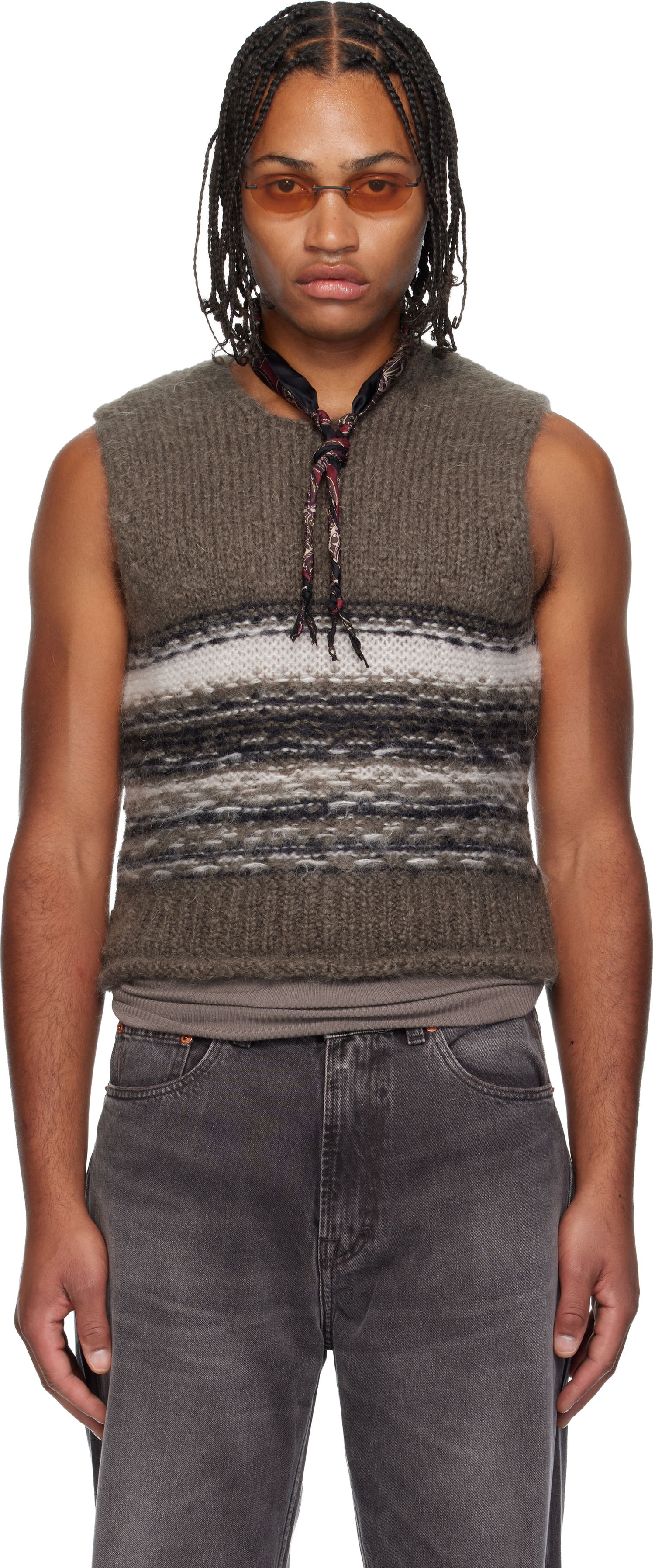 Sweater OUR LEGACY Pleaser Tank Sweater Flerfarvet | M4253PB, 0