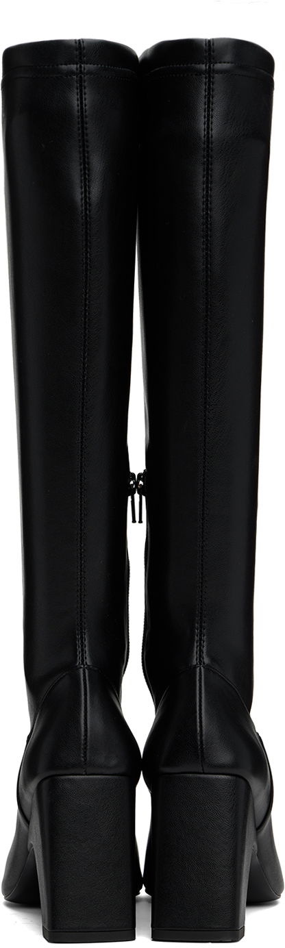 Sneakers og sko Coperni Stretch Tall Boots Sort | COPSH58857, 1