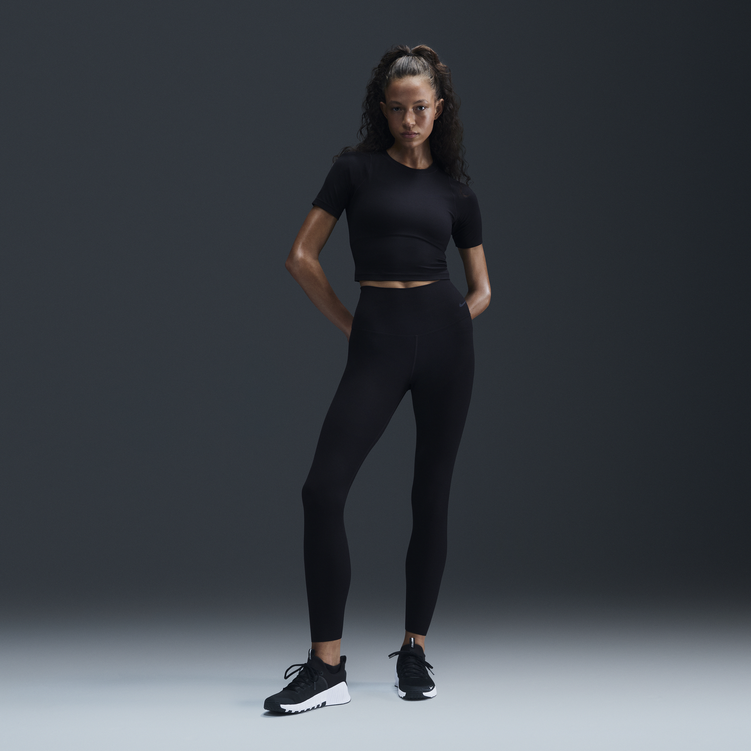 Leggings Nike leggins Sort | HF1443-010, 0