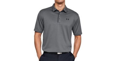 Polo skjorte Under Armour Tech Polo Shirt Grå | 1290140-040, 1