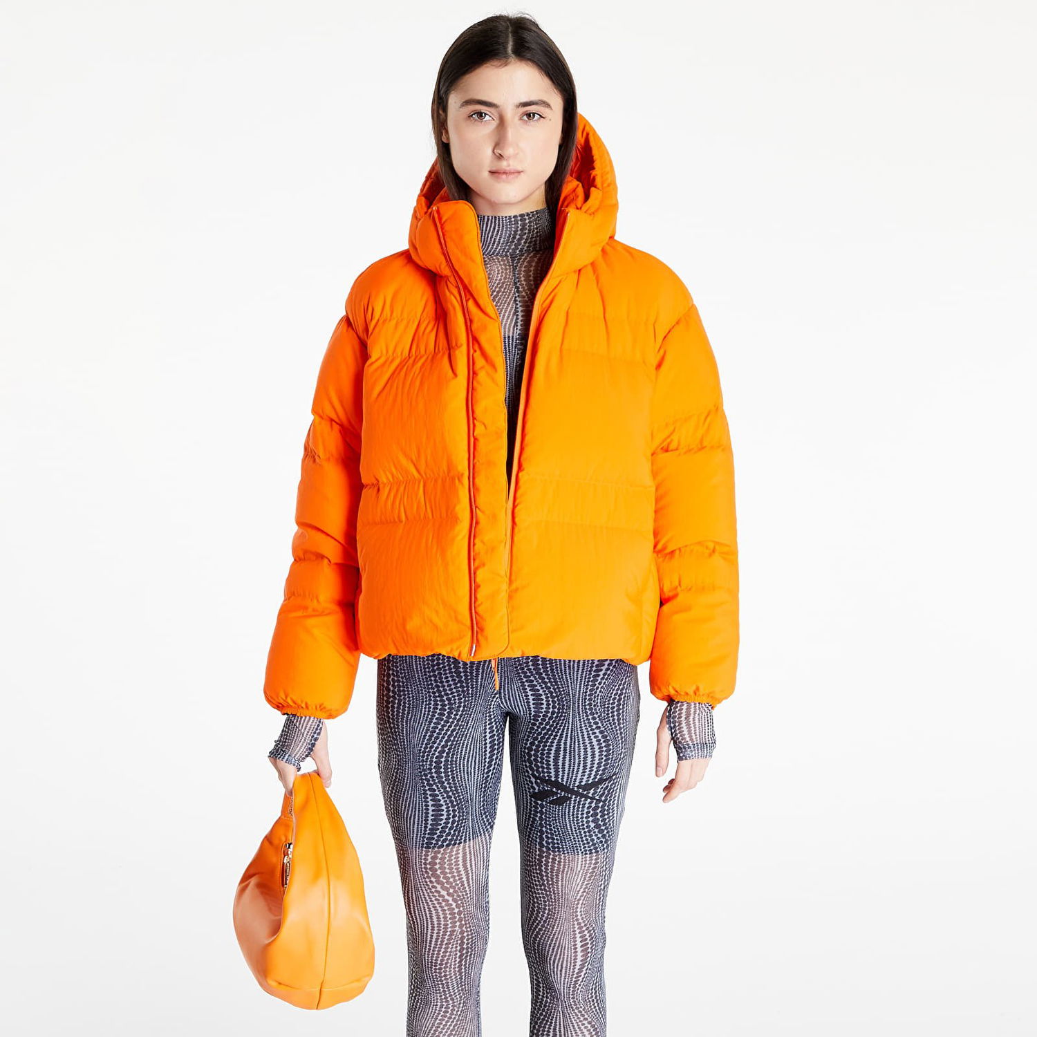 Puffer jakke Y-3 Classic Puffy Jacket Orange | HS7452, 0