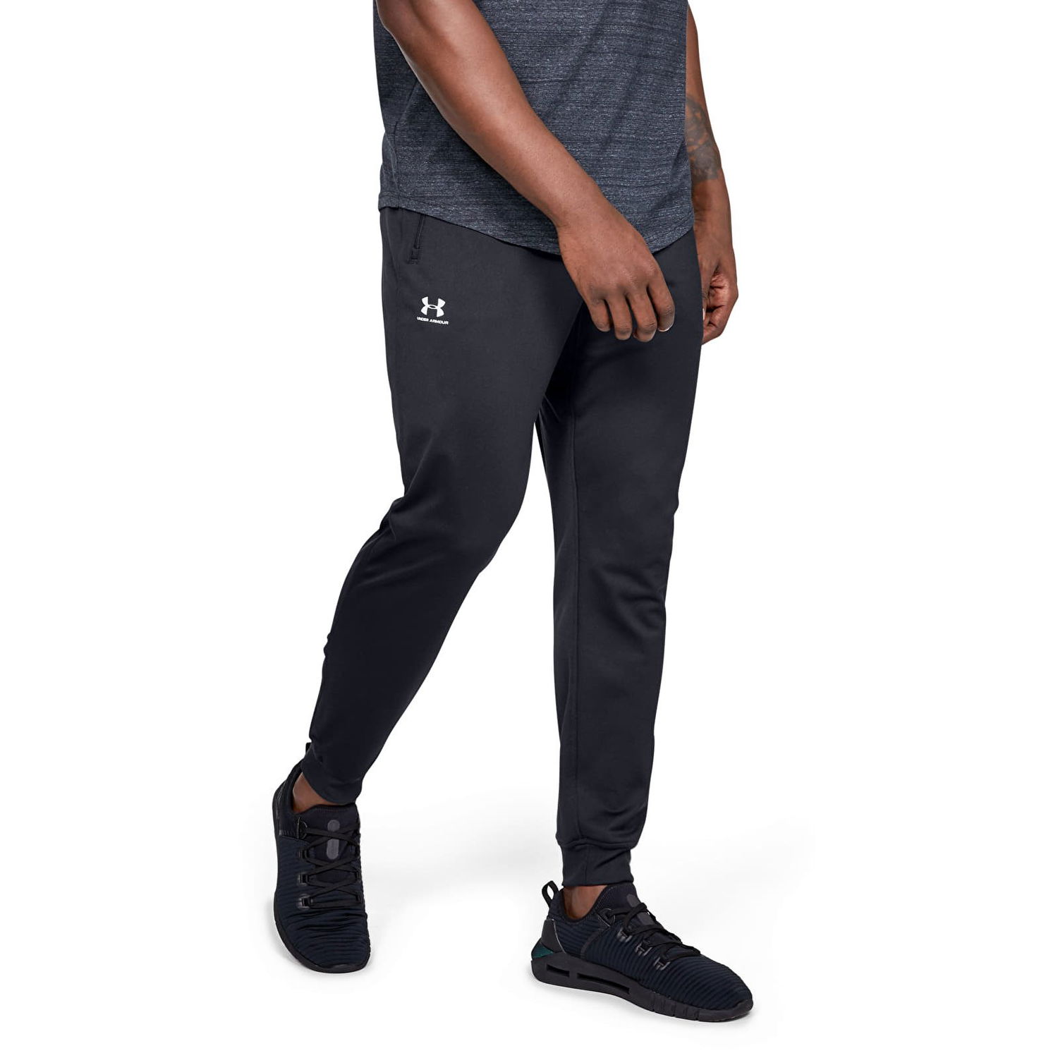 Joggingbukser Under Armour Sportstyle Sort | 1290261-001, 0