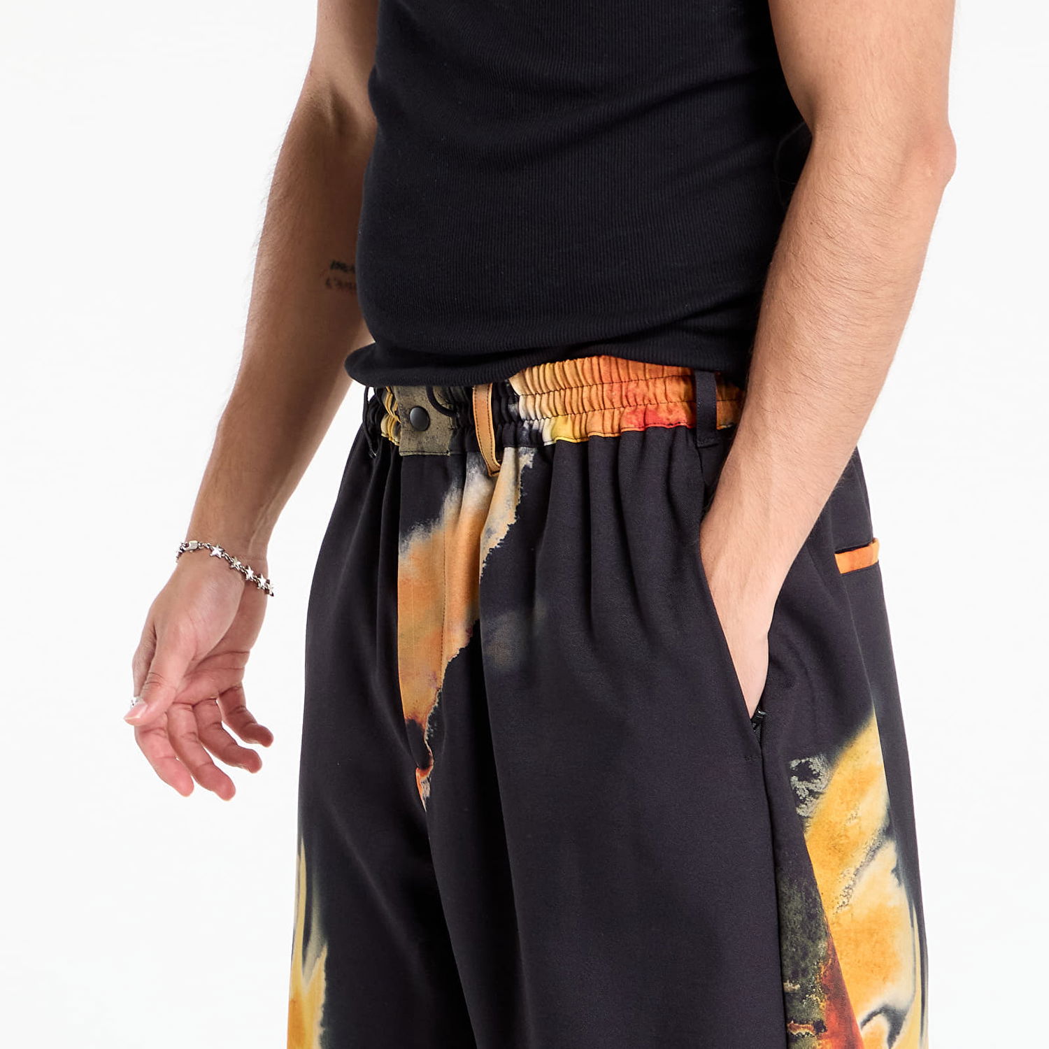 Joggingbukser Y-3 Y-3 AOP Sport Uniform Track Pants Sort | KA9620, 1