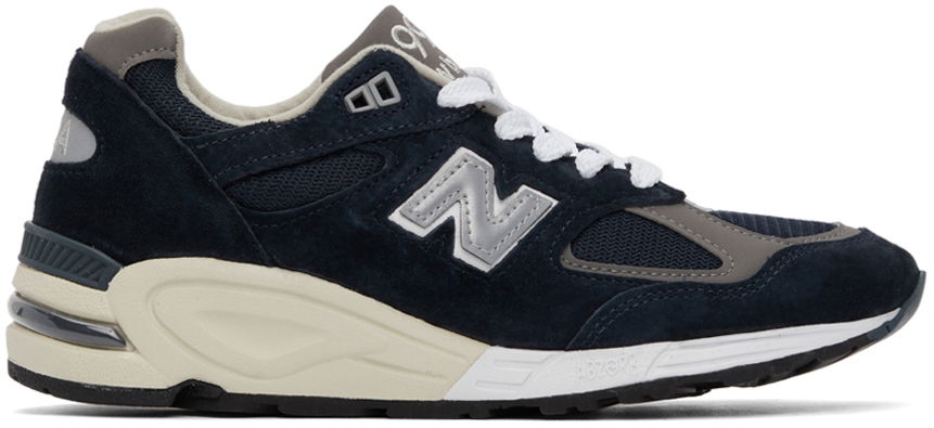 Sneakers og sko New Balance Made In US 990 V2 "Navy" Mørkeblå | M990NB2, 1
