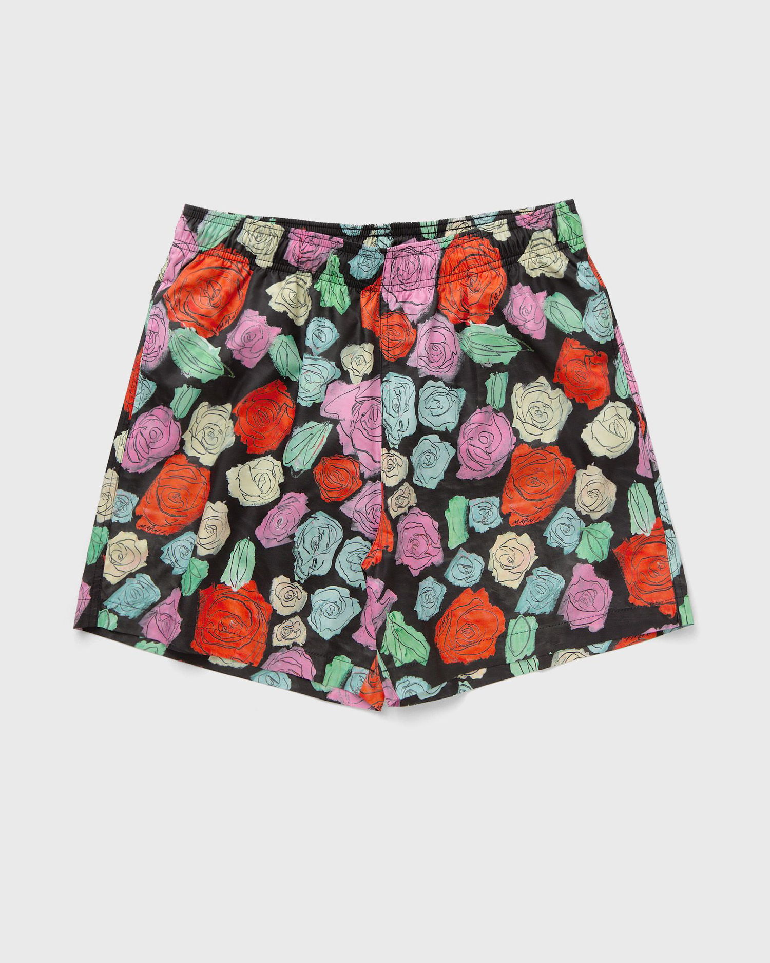 Boksere Marni Printed Boxers Sort | BXMK0005A1-ORN99, 0