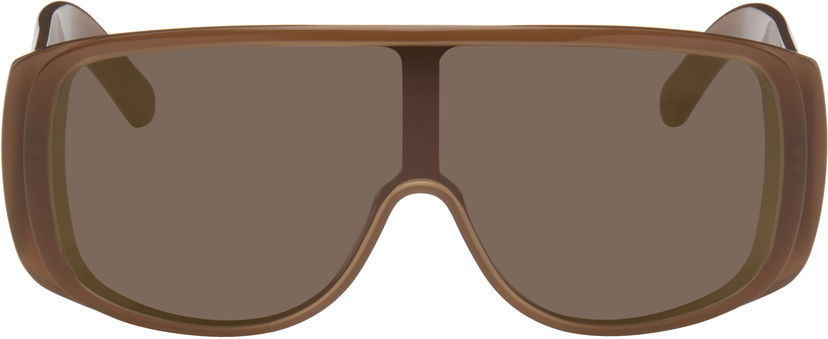 Solbriller Maison Margiela MM6 Maison Margiela Mask Sunglasses Brun | 5VP