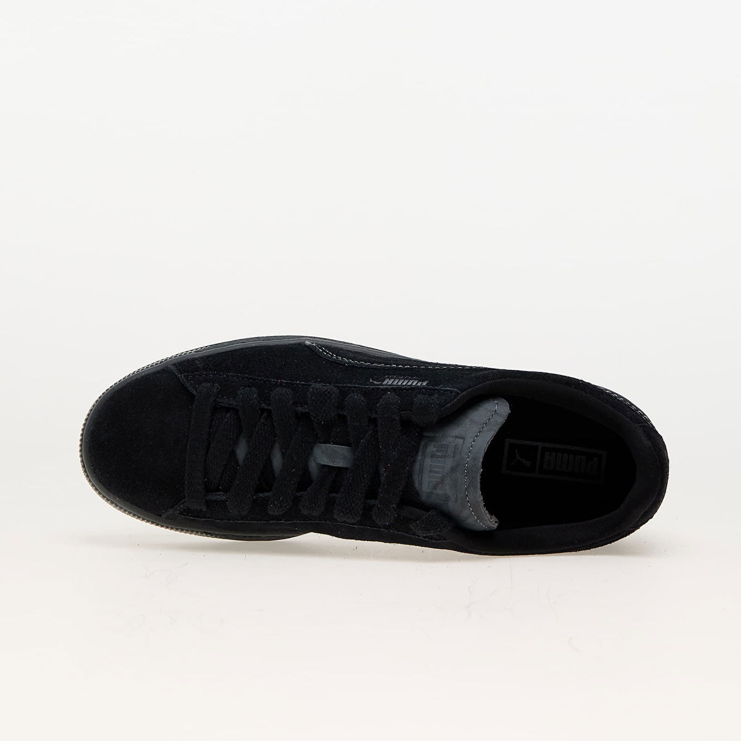 Sneakers og sko Puma Suede Lux Feather Gray Sort | 395736-02, 1