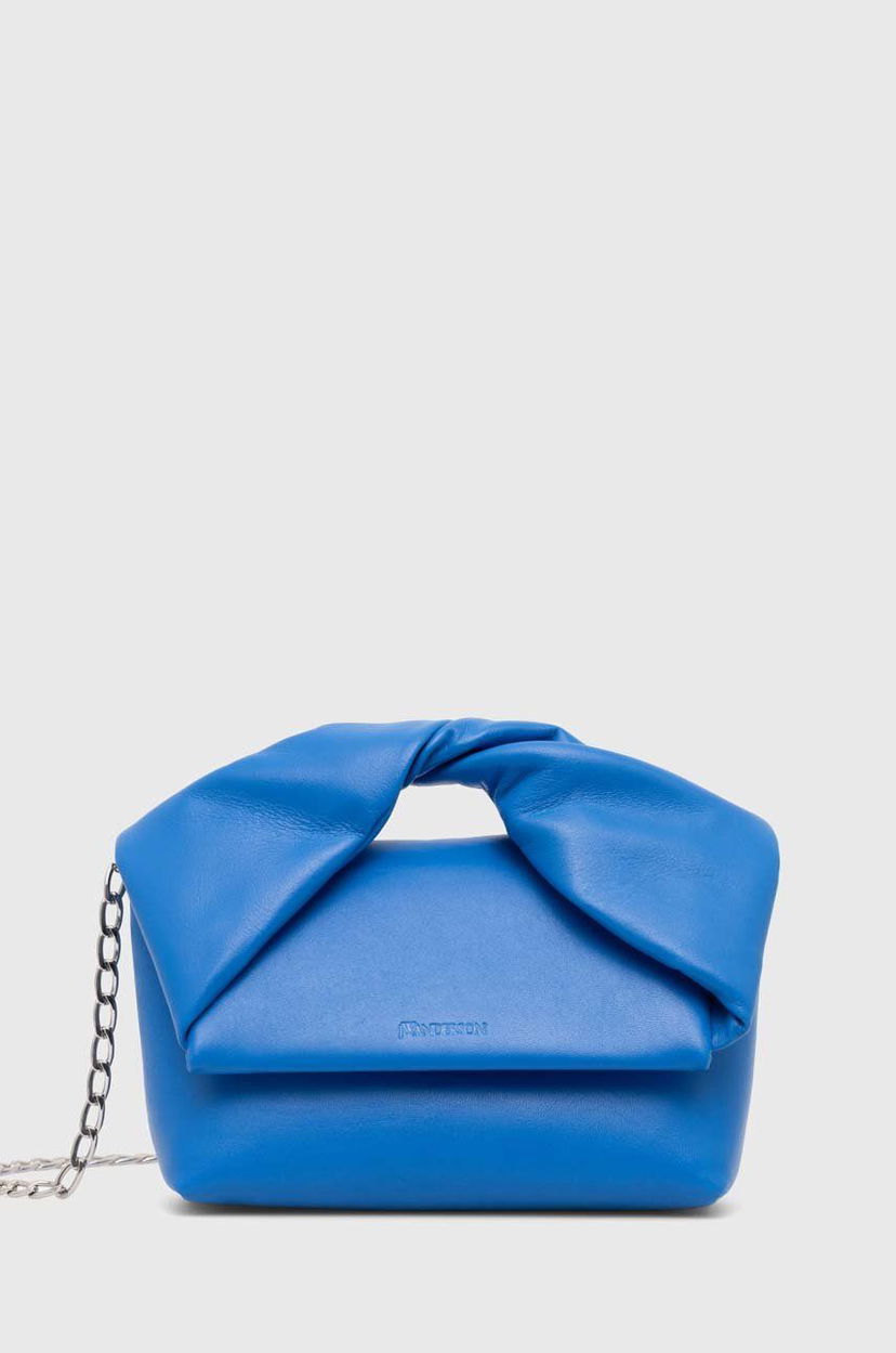 Håndtaske JW Anderson Midi Twister Bag Blå | HB0595.LA0315.830