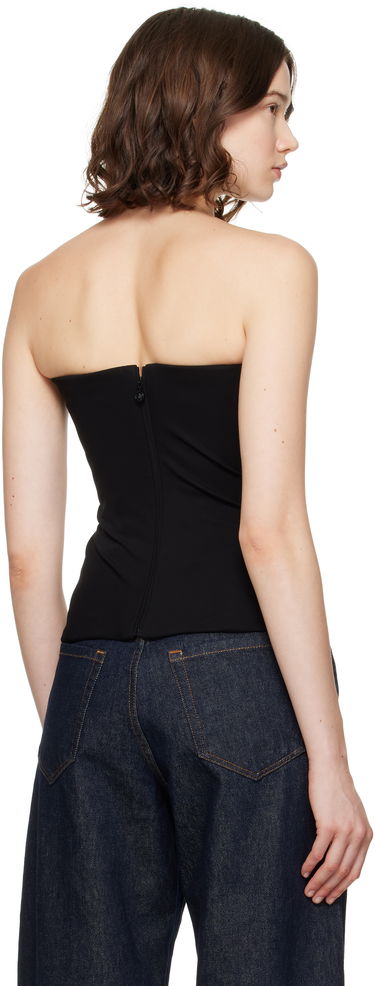 Tanktop Versace Versace Strapless Twisted Top Sort | 1020826_1A14475, 2
