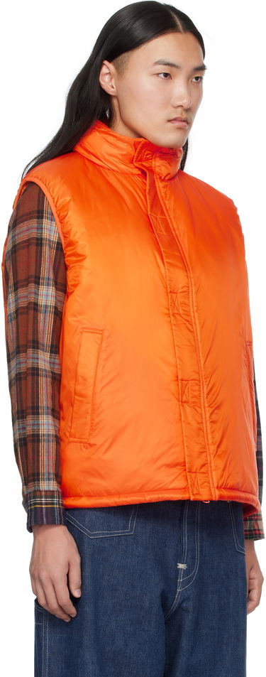 Vest BEAMS BEAMS PLUS MIL Puff Version 2 Ripstop Vest Orange | 38060116139, 1