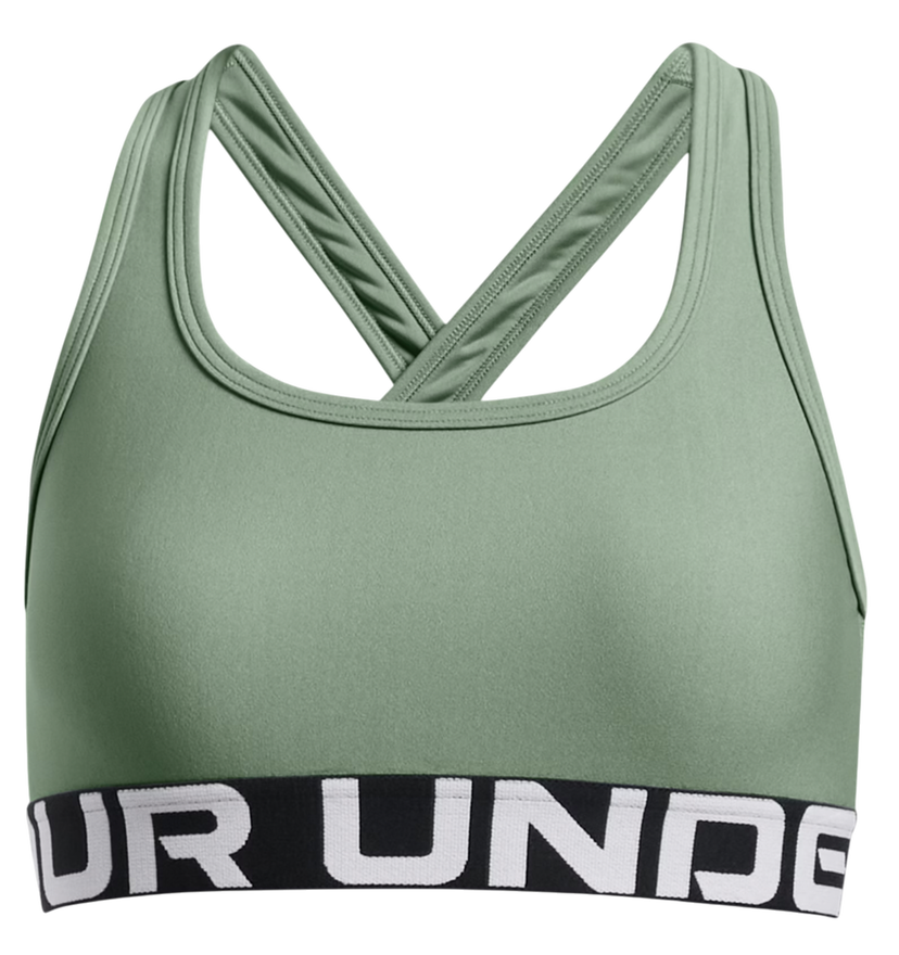 Bh Under Armour Crossback Sports Bra Grøn | 1390066-348