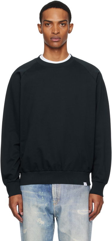Sweatshirt NORSE PROJECTS Norse Projects Marten Relaxed Raglan Sweatshirt Sort | N20-1365, 0