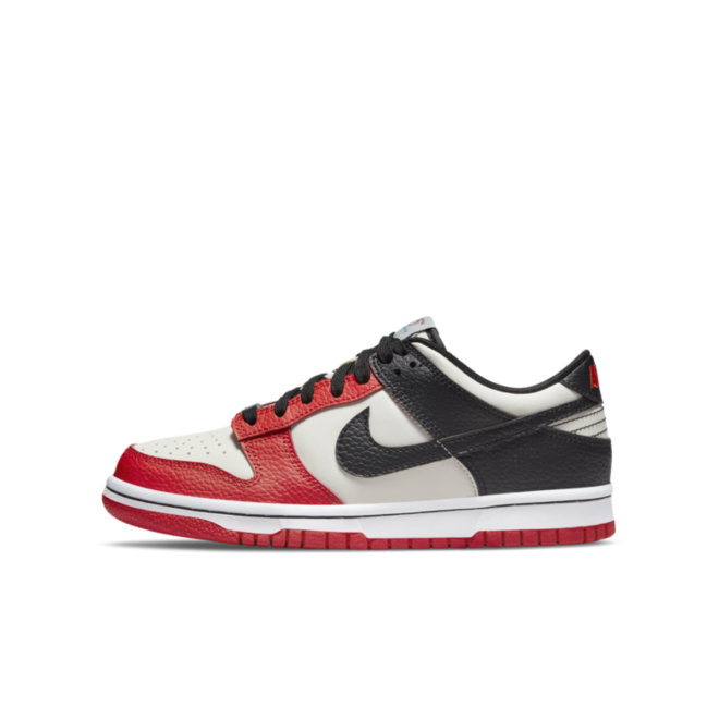 Sneakers og sko Nike NBA x Dunk Low EMB "75th Anniversary - Chicago" GS Rød | DO6288-100, 0