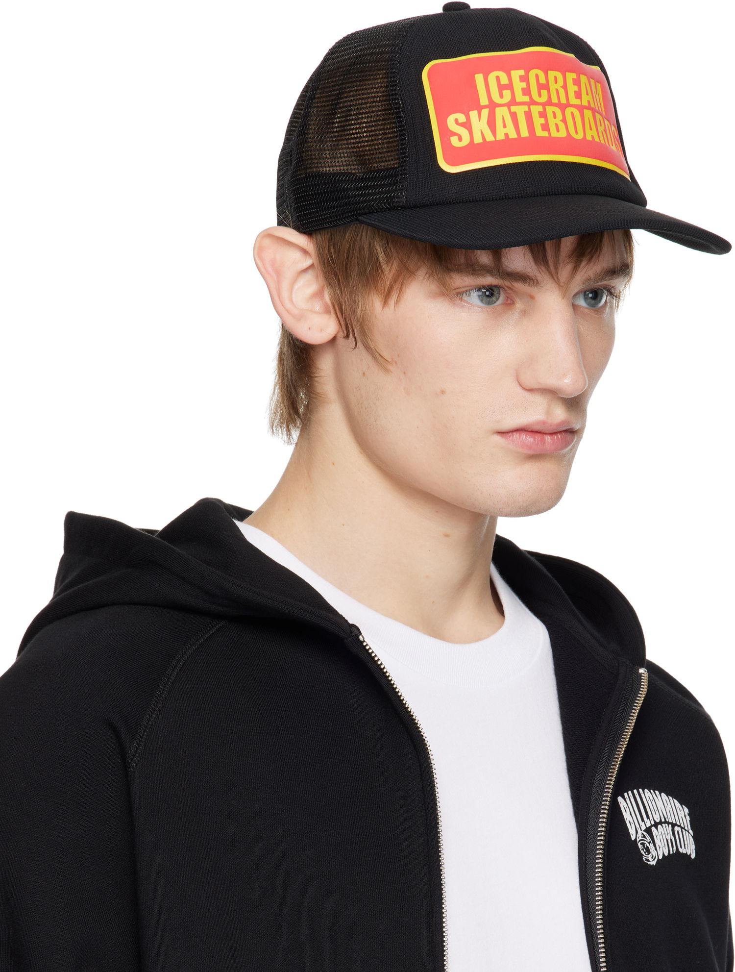 Kasket BBC IceCream ICECREAM 'ICECREAM SKATEBOARDS' Trucker Cap Sort | IC24472, 1