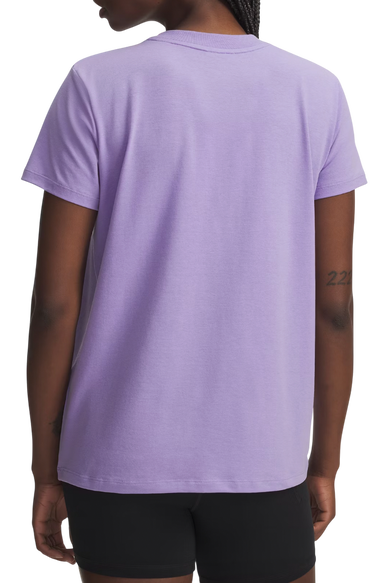T-shirt Under Armour Rival Core Short Sleeve T-Shirt Lilla | 1383648-538, 1