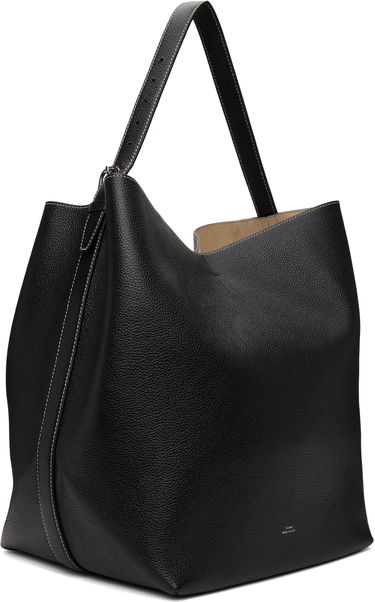 Håndtaske TOTEME TOTEME Belted Tote Bag Sort | 234-WAL853-LE0030, 4