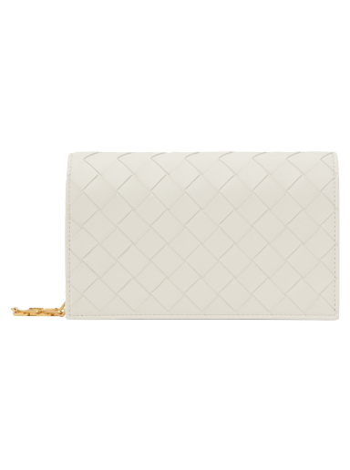Skuldertaske Bottega Veneta Mini Chain Bag Beige | 731118 VCPP3