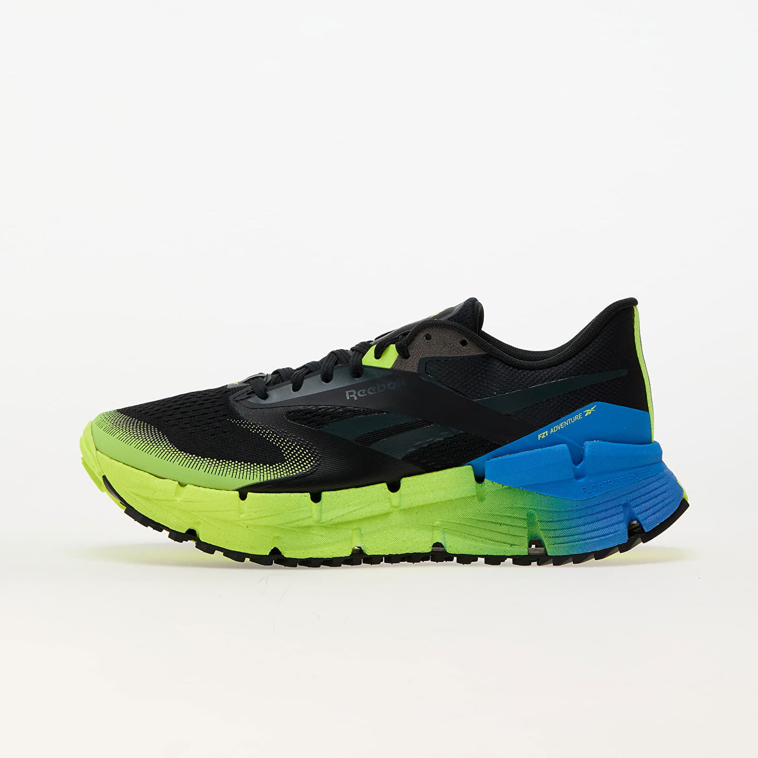 Sneakers og sko Reebok Floatzig Adventure 1 Black/ Digital Lime/ Kinetic Blue Sort | 100208169, 0