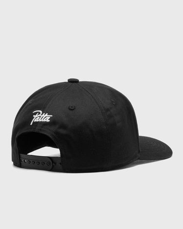 Kasket Patta Patta Arc Logo Snapback Cap Sort | POC-AW25-4150-339-0020-001, 2