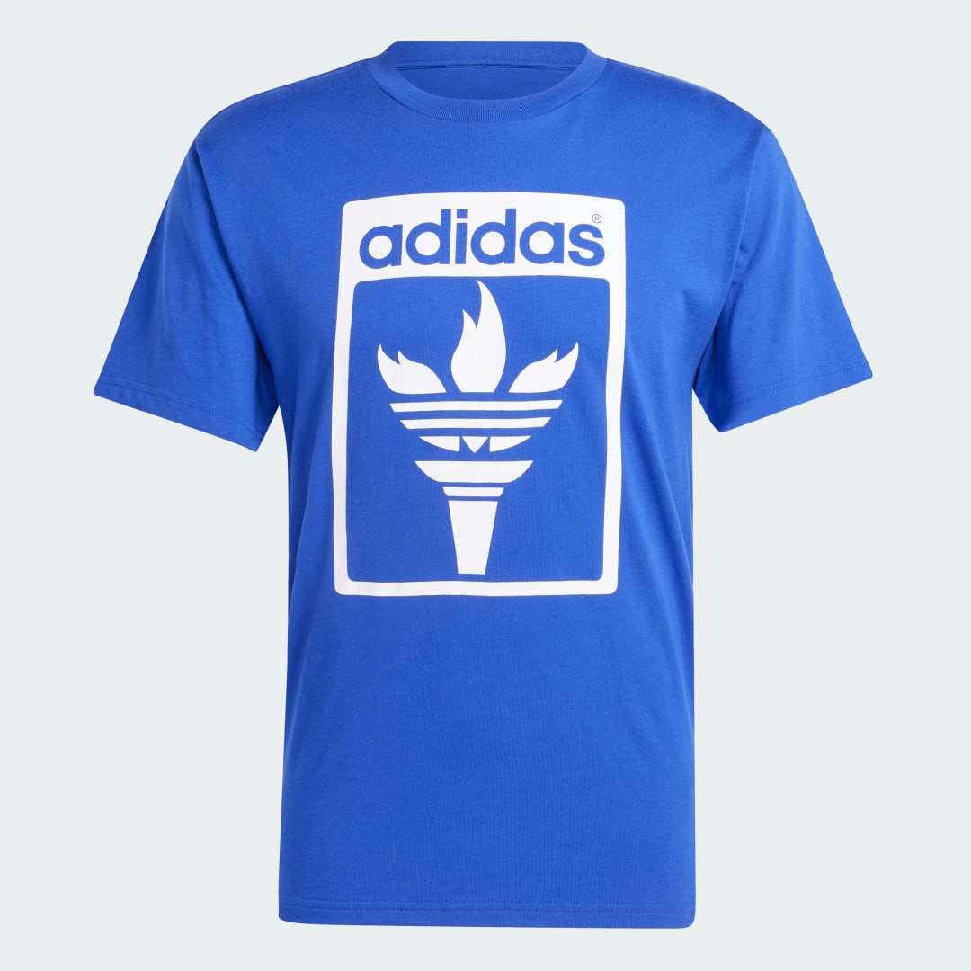 T-shirt adidas Performance Trefoil Torch Blå | JJ1221, 1