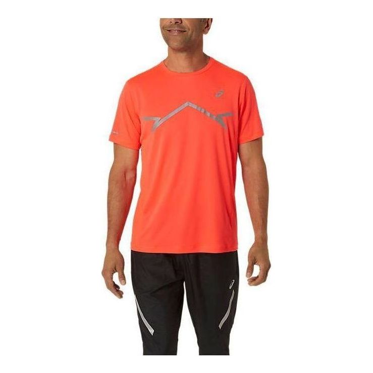 T-shirt Asics Men's Short Sleeve Running T-Shirt Orange | 2011D026-600, 0