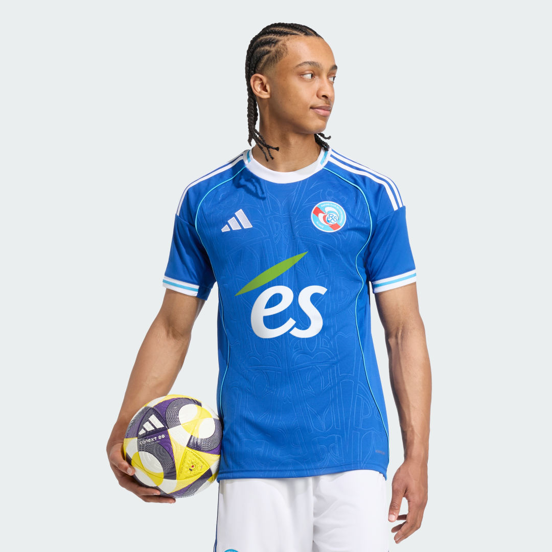 Jersey adidas Performance RC Strasbourg 25/26 Home Jersey Blå | JL1909, 0