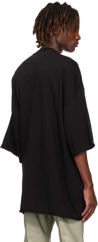 T-shirt Rick Owens Rick Owens Hollywood Tommy T-Shirt Sort | RU01E5283 JA, 2