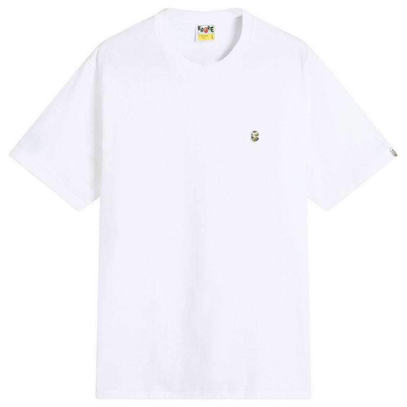T-shirt BAPE Bathing Ape ABC Camo One Point Tee, Size Large Hvid | 001TEL301004M-WGN